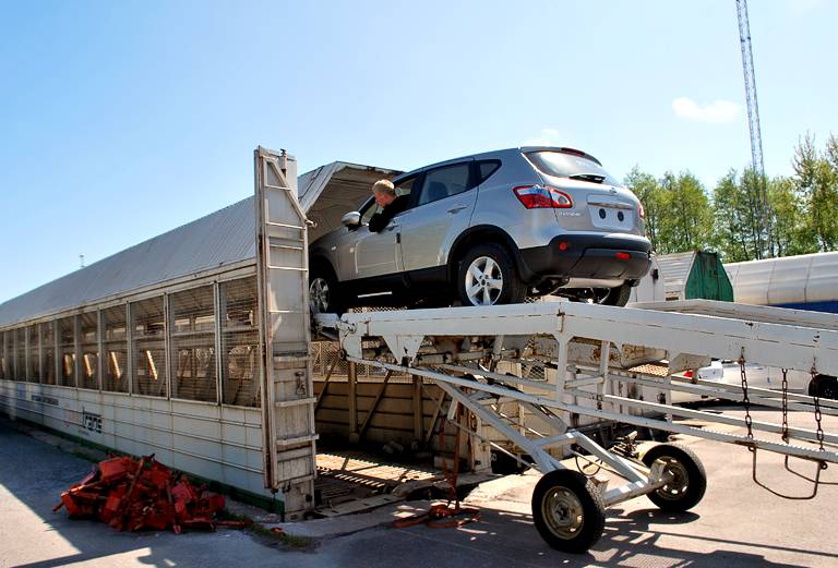 Перевозка авто сеткой из Сосногорска в Лабытнанги