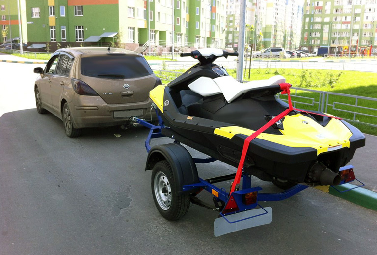 Доставить гидроцикл на прицепе из Сочи в Ростов-на-Дону